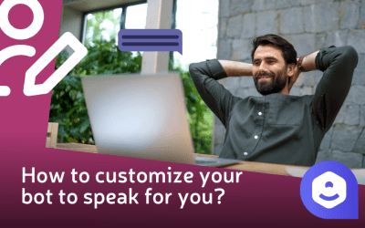How to customize your bot to speak for you