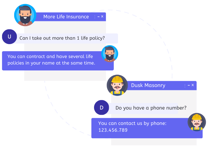 Arkibot chat example